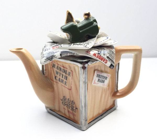 Cardew Packing Chest Teapot Teddy Bear one cup