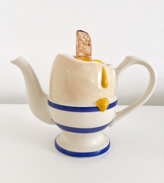 Boiled Egg Teapot by Cardew vintage