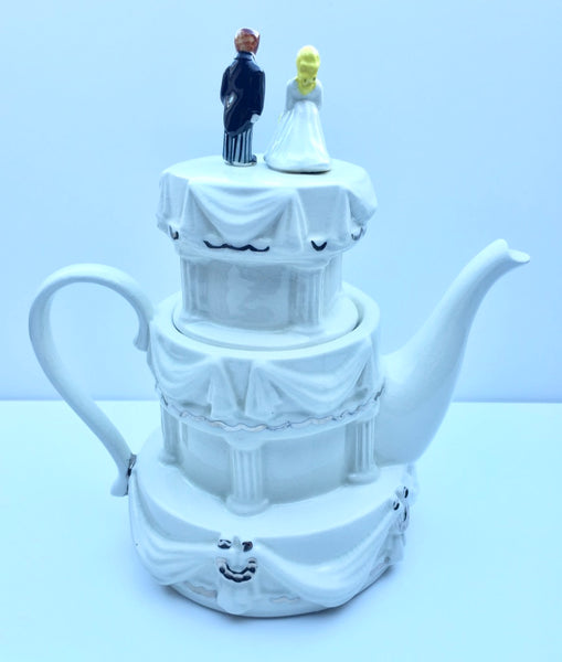 Wedding Cake Teapot South-West Ceramics