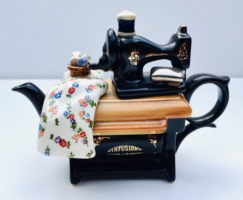 Cardew Sewing Machine Teapot one cup size