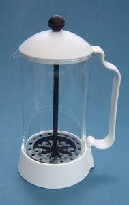 White Cafetiere