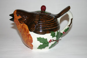 Robin teapot