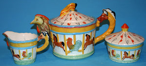Carousel tea set