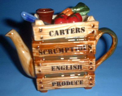 TONY CARTER Teapot Carters Apothecary #9612 Made in England 8.25” x outlet 11”