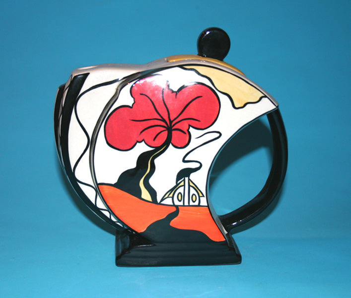Lorna Bailey Art Deco Shell teapot